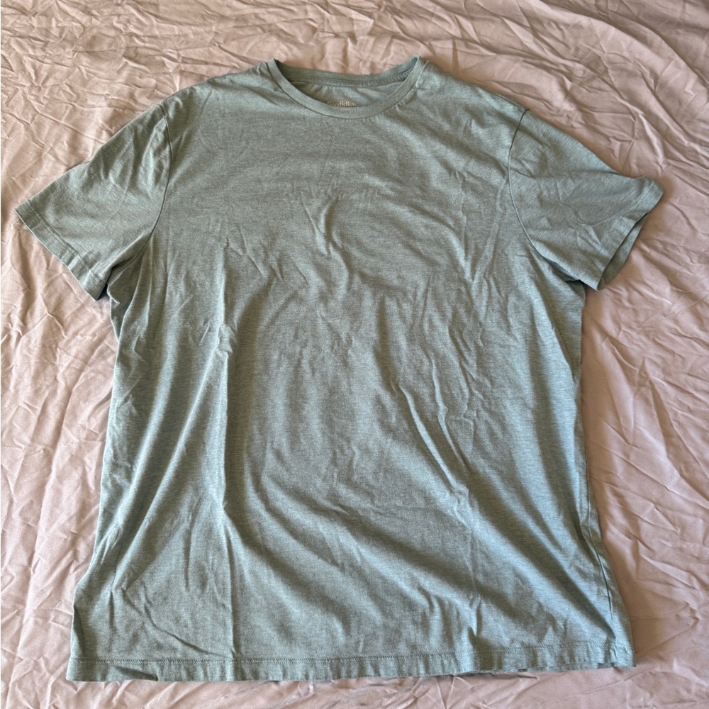 Goodfellow & Co Light Seafoam Crew Neck T-Shirt